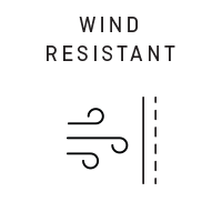 WIND RESISTANT