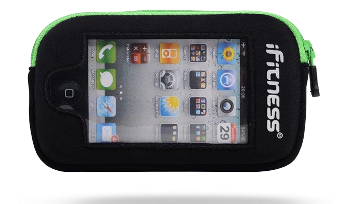 iFitness Kieszeń Na iPhona OA ADP03 BLK/GREEN IFIT-0200