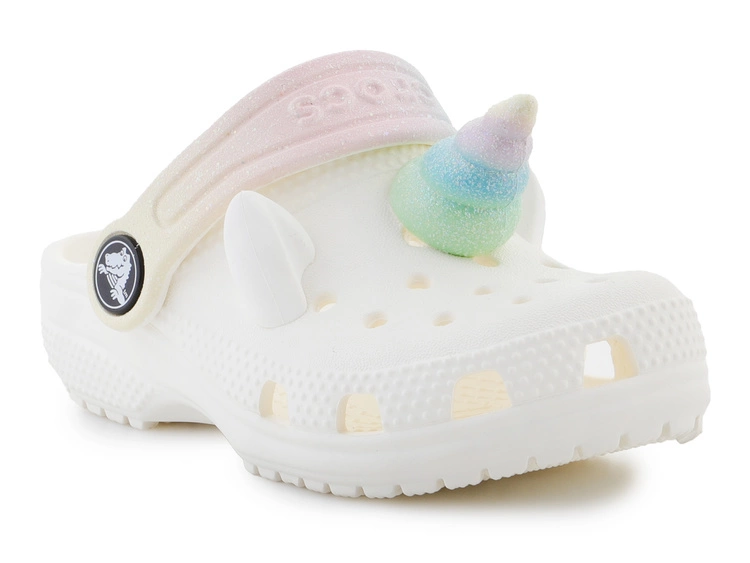 Crocs Classic IAM Rainbow Unicornctg 209701-0WV Chalk
