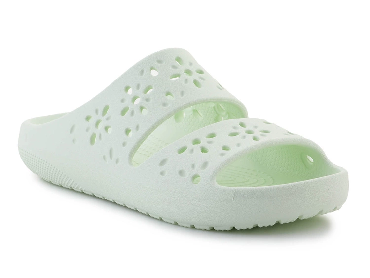 Crocs Classic Floral Cutout sandal 210966-3YH Jade Tint