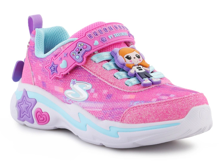 Skechers SNUGGLE SNEAKS Skech Squad 302214L-PKMT Pink/Multi