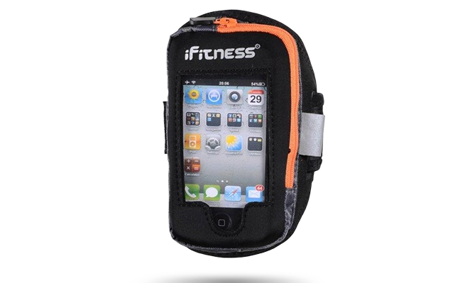 IFIT-0140 iFitness Porkowiec Na Ramię ARM02 BLK/ORANGE S/M