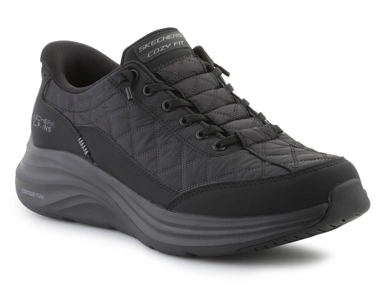 Skechers Slip-Ins: Contour Foam - Cozy 232619-BBK Black
