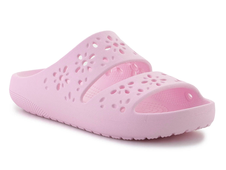 Crocs Classic Floral Cutout sandal 210966-6ZW Pink Milk