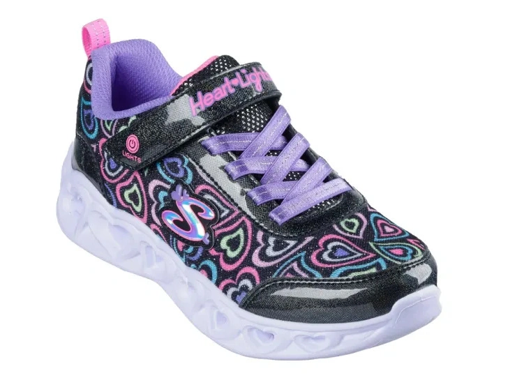 Skechers S-Lights Heart Lights-Boogie Love 303257L-BKMT Black/Multi
