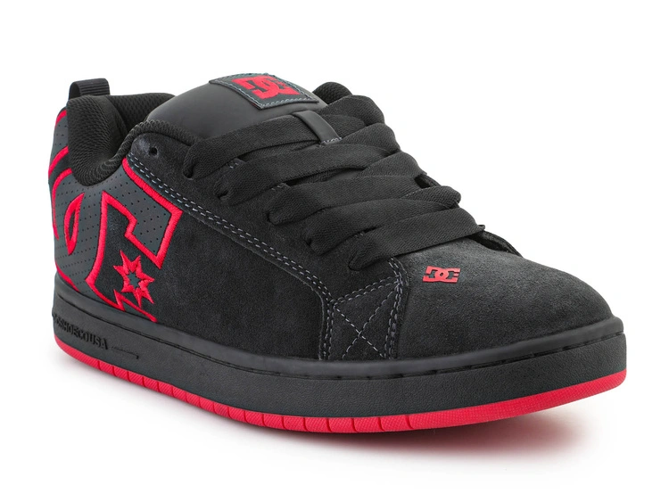DC Shoes Court Graffik SE DC01665022 Dark Grey Red 