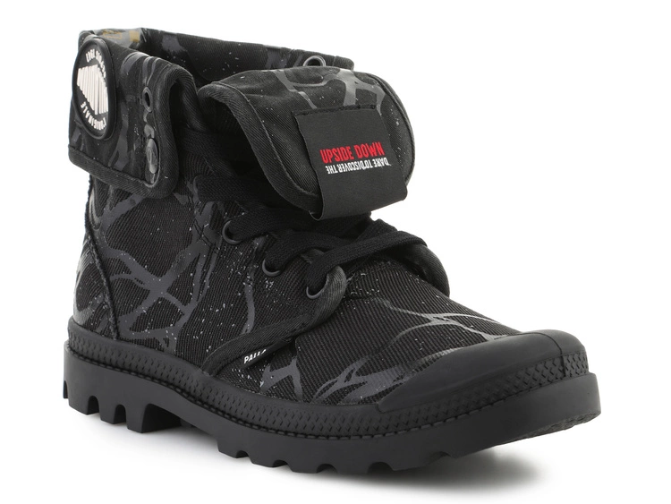 Palladium Stranger Things BAGGY HOPPER TUNNELS Women's 94625-008-M Black