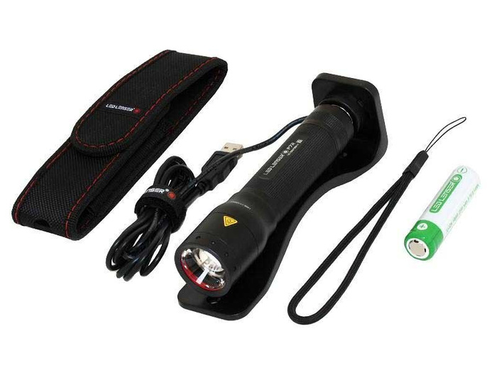 Ledlenser P7R & Power Bank Black Combo 502047