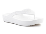 Crocs Classic Platform Flip W White 207714-100