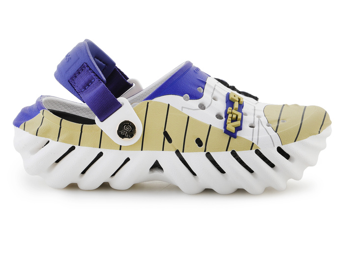 Crocs Echo Clog K Dragon Ball Z Vegeta 211138-90H Tan/Blue/White