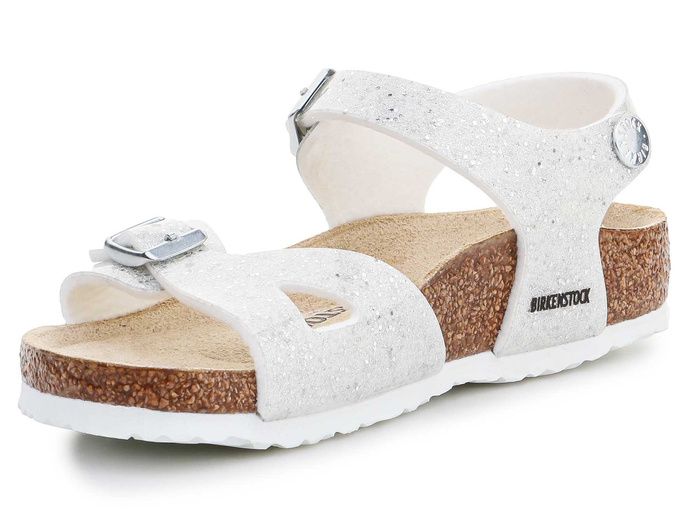 Sandals Birkenstock Rio Kids Cosmic Sparkle White 1022198