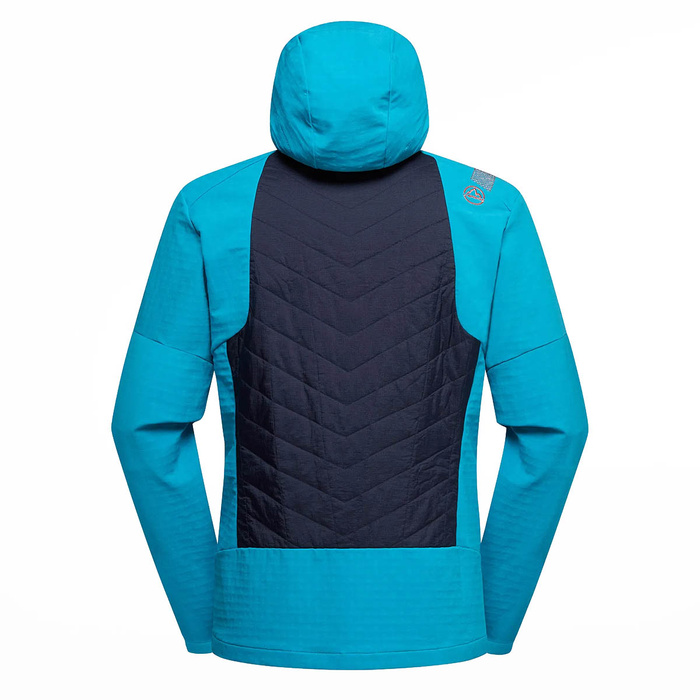 La Sportiva Kap Hybrid Hoody M L73 643614 Deep Sea/Tropic Blue