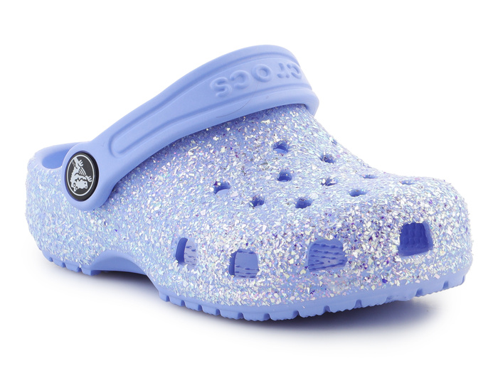 Crocs Classic Glitter Clog T 206992-5Q6 Moon Jelly