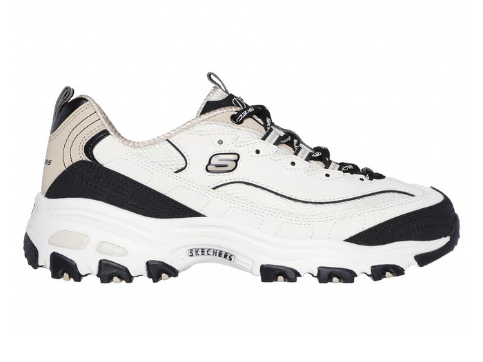 Skechers D'Lites Retro Rewind 150536-NTBK Natural/Black
