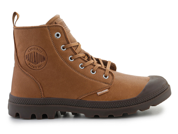 Palladium Pampa Zip Lth Ess 76888-252-M Dear Brown