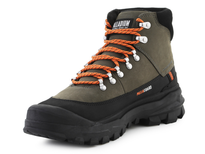 Palladium PALLARIDER THINS WP+ 79540-361-M Olive Night/Black