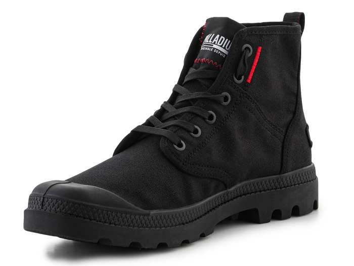 Palladium Pampa Hi Patch 79117-008-M Black