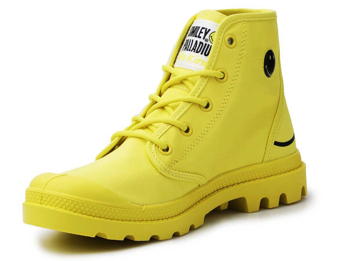 Palladium Hi Be Kind Blazing Yellow Pampa Hi 77079-736-M