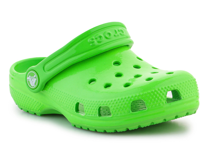 Crocs Classic Neon Highlighter Clog K 209570-3WA Green Slime