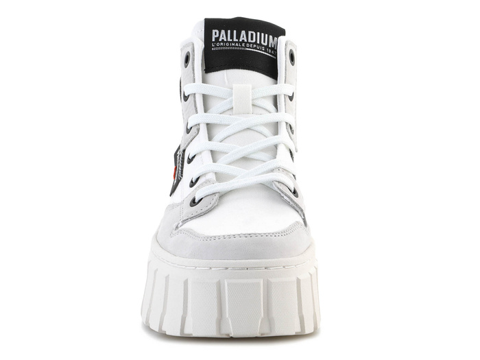 Palladium Pallatower HI Star White 98573-116-M