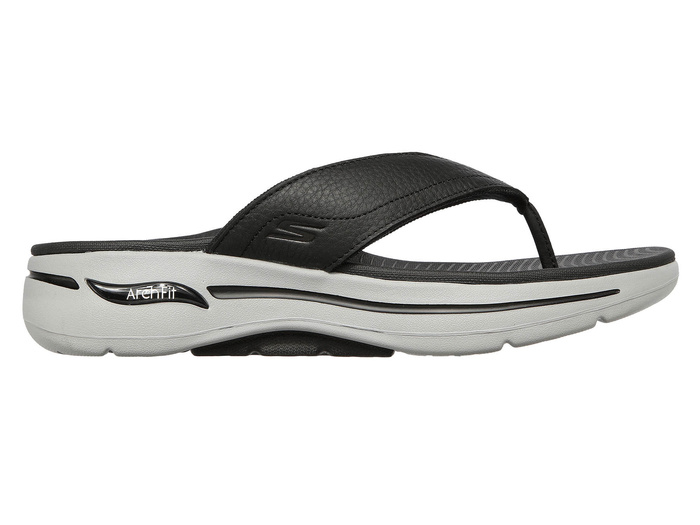 Skechers Go Walk Arch Fit San 229022-BKGY BlackGray