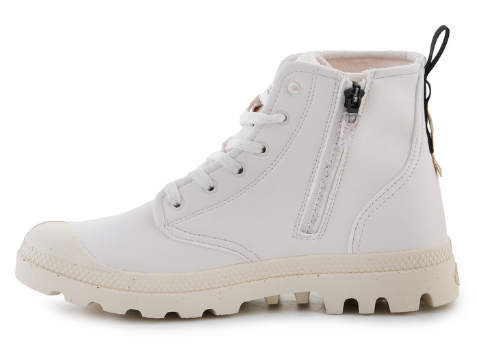 Palladium Pampa Hi Re Vegan Lth 74378-116-M Star White