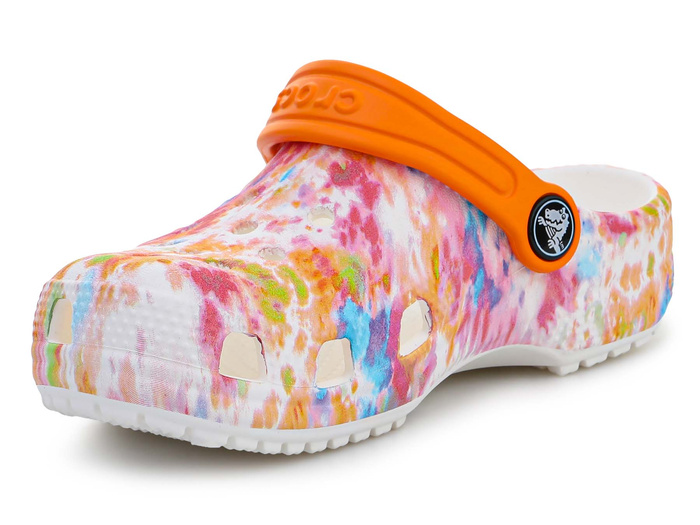 Crocs Classic Tie Dye Graphic Kids Clog 206995-83B