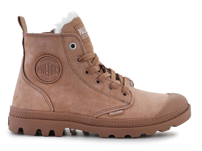 Palladium Pampa HI ZIP WL NUDE BROWN 95982-254-M