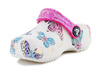 Crocs Classic Butterfly Clog T White/Multi 208300-94S