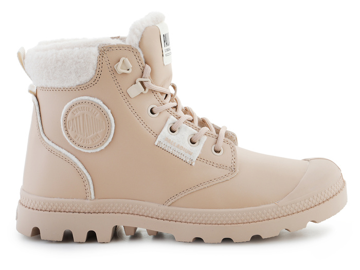 Palladium Pampa Hi Snow Warm 94380-235-M Beige Tan