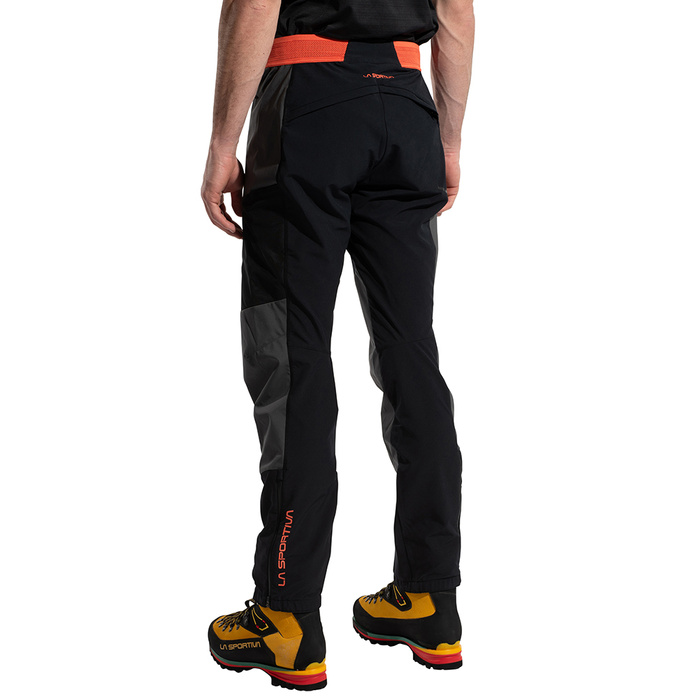 La Sportiva Ikarus Pant M L98 900322 Carbon/Cherry Tomato