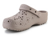 Crocs Classic Floral Cut Out Clog 210927-214 Taupe