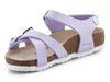 BIRKENSTOCK KUMBA K BF SHINY LIZARD PURPLEFOG 1026907 