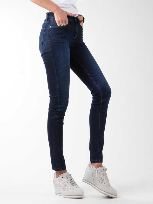 Jeanshose Wrangler High Rise Skinny Subtle Blue W27HX786N