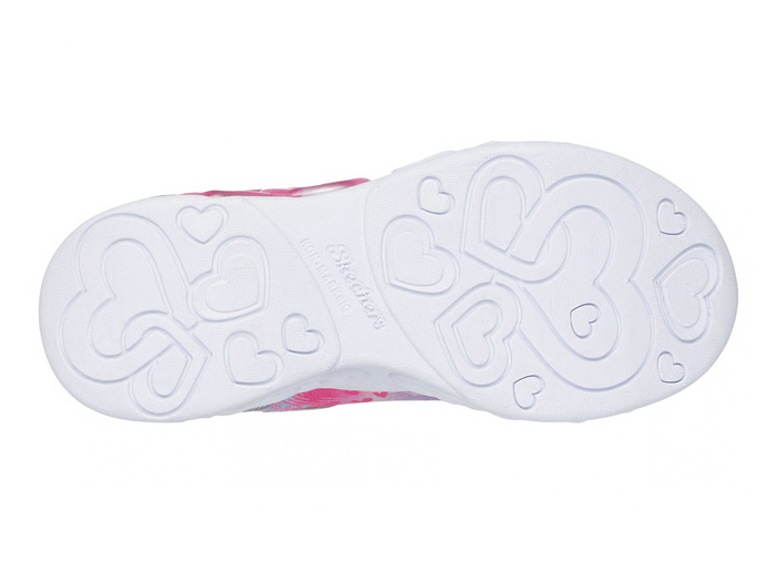 Skechers S-Lights Infinite Heart Lights-Heart Jewels 303261L-SMLT Silver/Multi