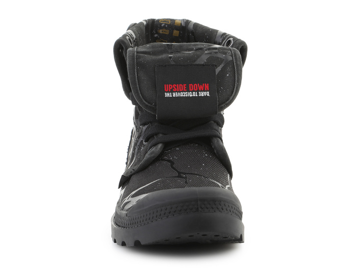 Palladium Stranger Things BAGGY HOPPER TUNNELS Women's 94625-008-M Black