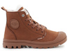 Palladium Pampa HI ZIP WL 95982-291-M Raw Brown