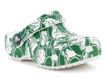 Crocs Classic Duke Print Clog T 210008-3WH Green Ivy