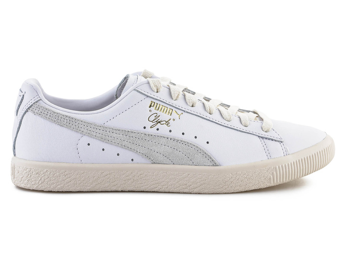 The UNISEX PUMA Clyde Base shoe WHITE 390091-01