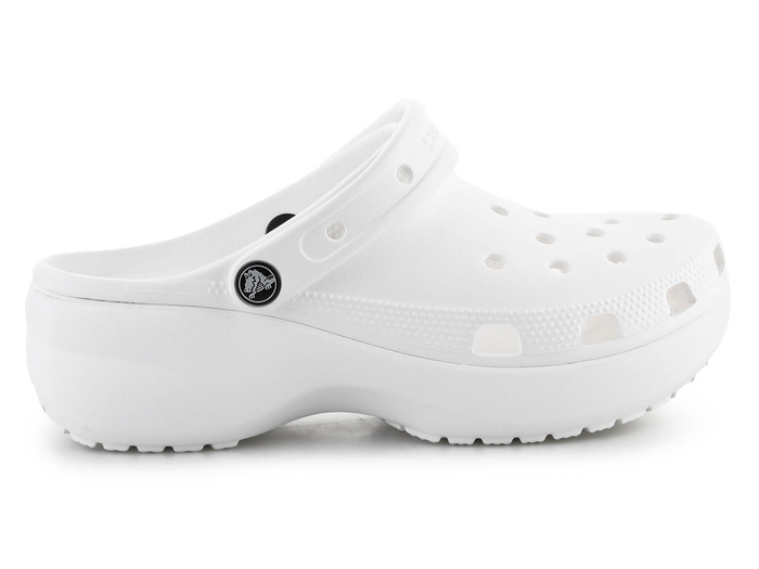 DAMEN-Hausschuhe CROCS CLASSIC PLATFORM CLOG 206750-100