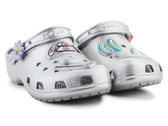 Crocs Scharf Classic Clog 209487-040 Silver