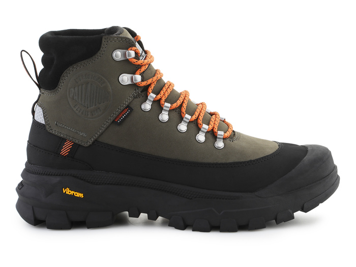 Palladium PALLARIDER THINS WP+ 79540-361-M Olive Night/Black