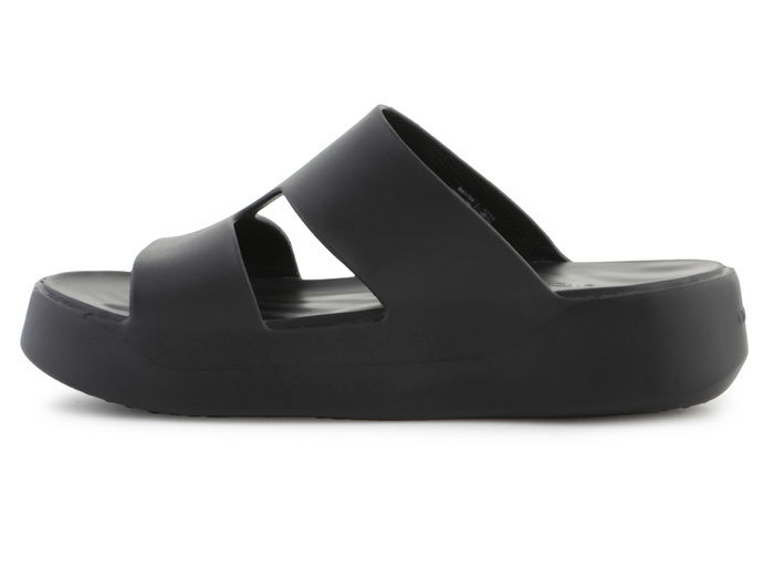 CROCS GETAWAY PLATFORM H- STRAP BLACK 209409-001