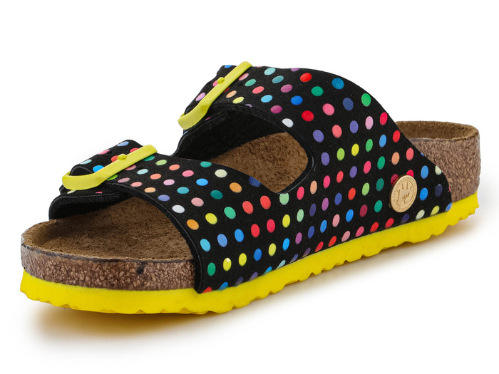 Birkenstock Arizona Rivet Logo Kids Digital Dots Black 1023399