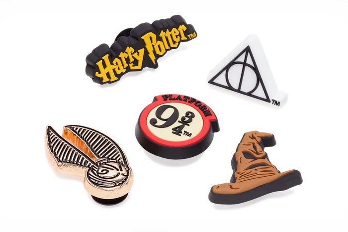 CROCS JIBBITZ HARRY POTTER SYMBOL 5 PACK 10010005