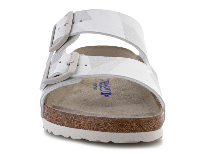 Birkenstock Arizona Desert Soil Geo Camo Snow White 1024881