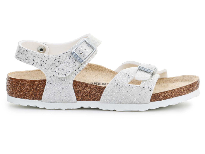 Sandalen Birkenstock Rio Kids Cosmic Sparkle White 1022198