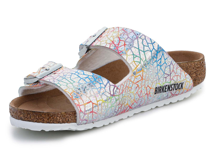 Birkenstock Arizona Kids Flashy Hologram Silver 1022173