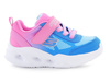 Skechers S Lights-Skechers Sola Glow - Ombre Deluxe 303714N-HPBL Hot Pink/Blue