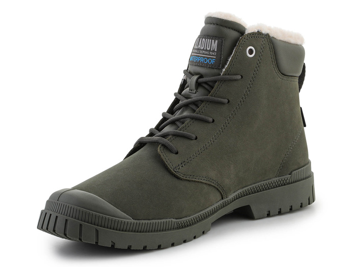 Palladium SP20 Cuff Leather Waterproof WL 79067-325-M Olive Night